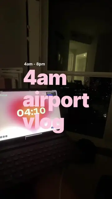 4am airport vlog #dayinmylife #minivlog #travelvlog #airportvlog #anua @anua_glo