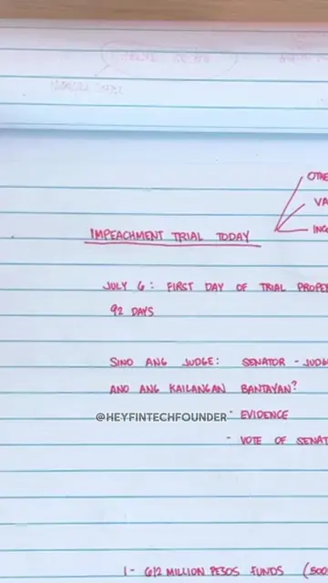 impeachment trial starts today. manood tayo, makinig at mag ingay. #corruption #