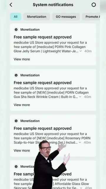 POV: You FINALLY start getting approved for all the free samples you applied for