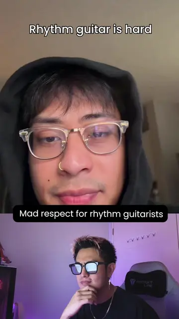 Mad respect to rhythm guitarists 🎸🤘🏼 . . . #guitar #guitarist #guitartabs 
