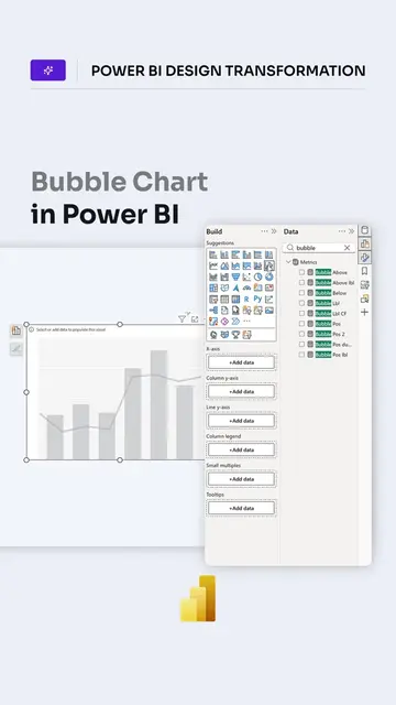 Floating ‘bubble’ callouts using only native Power BI features in less than 1 mi