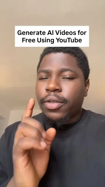 How to Generate AI videos for Free Using YouTube