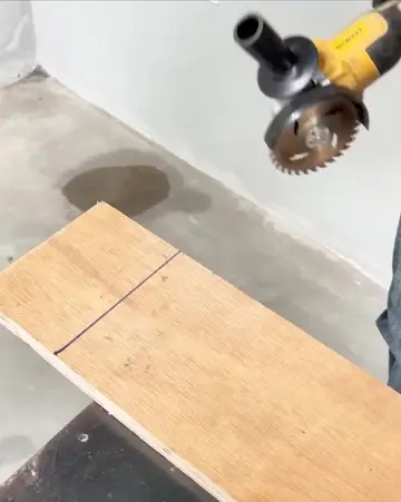 Turning Angle Grinder into a Sliding Cutting Machine! #woodart #diy #handmade #t