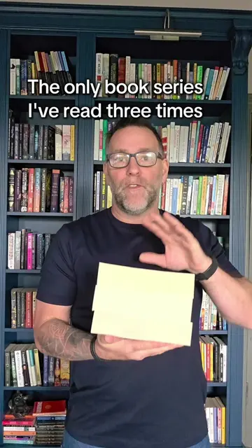 The only book series I've read three times.  Let me know a book series you've re