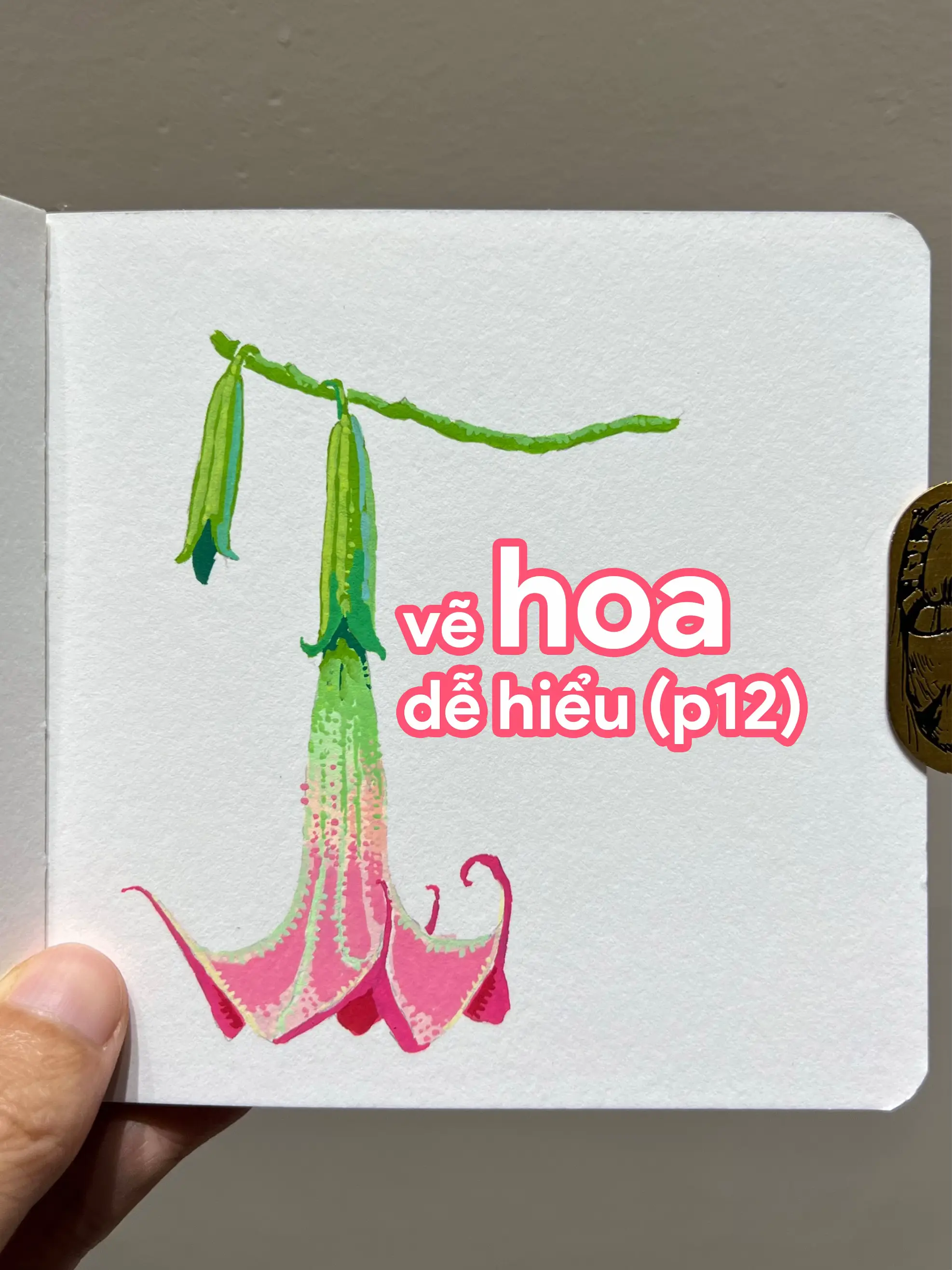 Để ý nhìu sốp iu cầu tui dẽ hoa này ✍🏻😗 #LearnOnTikTok #art #drawing #flowerpa