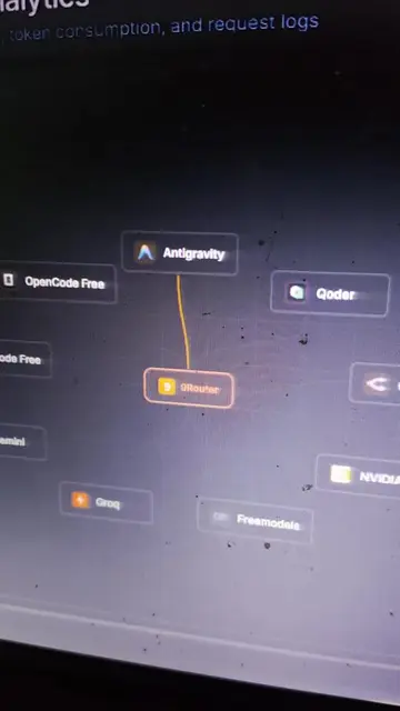 Bisa pake antigravity di 9router sampe boncos🤣 #tutorial #vibecoding #programme