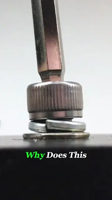 Why This Washer Looks Broken on Purpose?#bolt #mechanicsoftiktok #fastener #engi