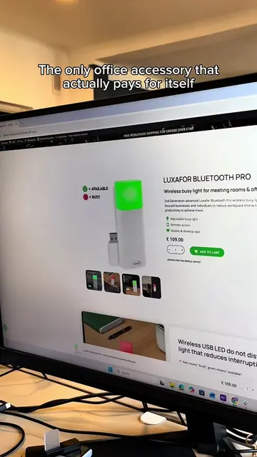 This is the only office gadget I own that literally pays for itself. Link in bio