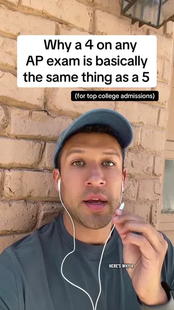 Why a 4 on an AP exam is basically the same thing as a 5 when it comes to top co