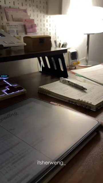 🦢☁️ study after school with me 🪷✨ Before this, my iPad never quite felt like a