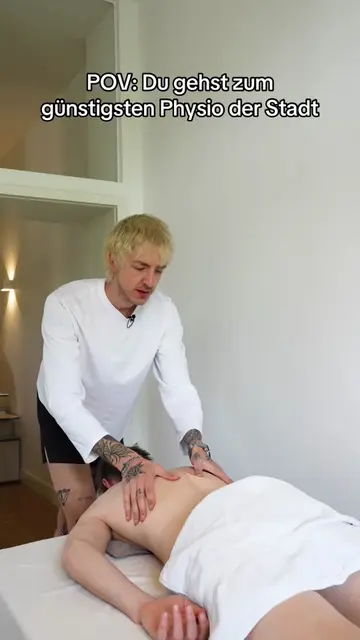 Wenigstens zahlt die Krankenkasse. #physio #besuchbeimphysio #pov #behandlung #c