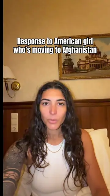 Replying to @Nightsjoule10 My response to the American girl who is moving to Afg