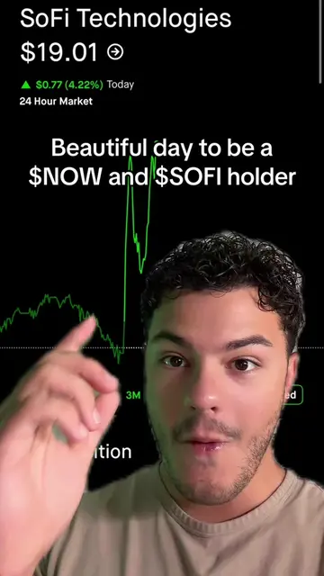 Service Now and Sofi stock both ripping today!!  #sofi #stockstobuy #stockmarket