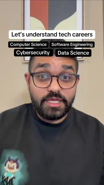 Computer Science vs Software Engineering vs Data Science vs Cybersecurity explai