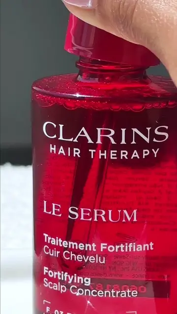 Introducing Clarins Hair Therapy: five products built on one idea, your scalp de