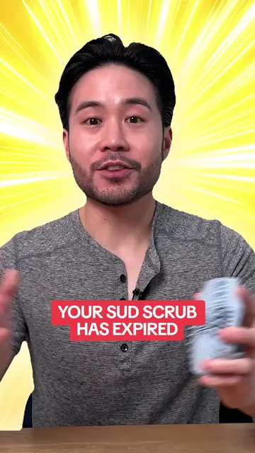 Friendly reminder: your Sud Scrub isn’t immortal 😅 #SudScrub #BodyCare #ShowerR