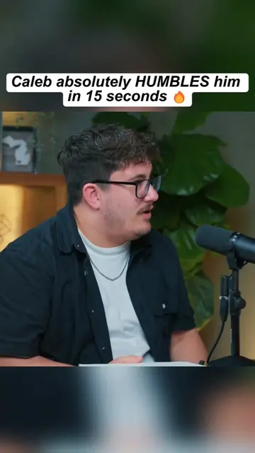 Jobless guy refuses to work at McDonald's because he "knows his worth"... Caleb 