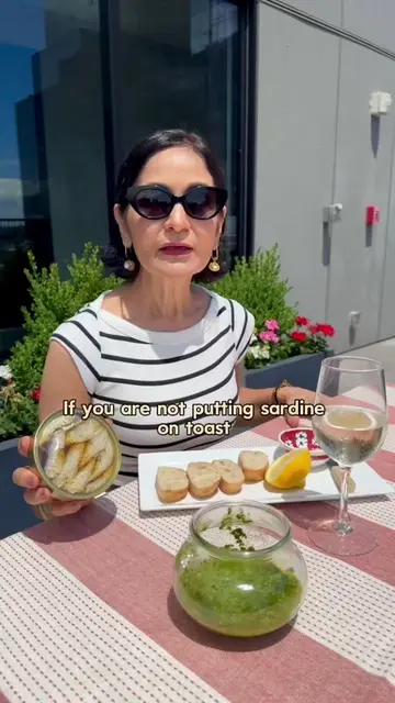 The perfect time for this repost because sardines on toast with pistou might be 