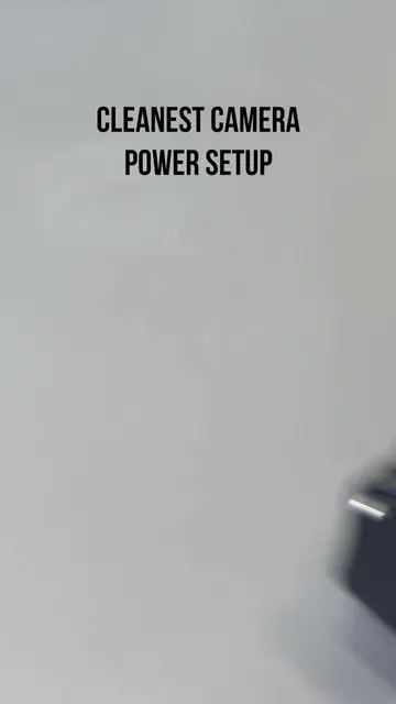 The cleanest way to power your camera with an external battery: INIU Pocket Rock