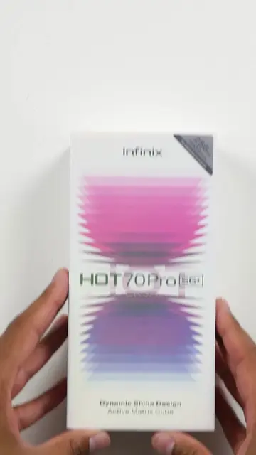Infinix HOT 70 Pro Unboxing #asmr #infinixhot70pro #infinix  #fyp #supersaf 