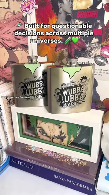 Wubba lubba dub dub—this is the kind of flask that looks like it came straight o