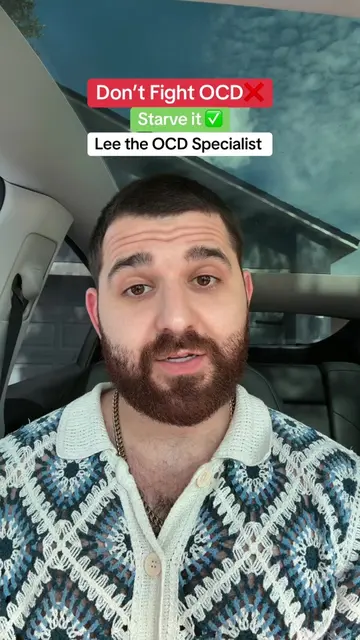 You cannot beat OCD by fighting it. You beat it by starving it. Every time you a