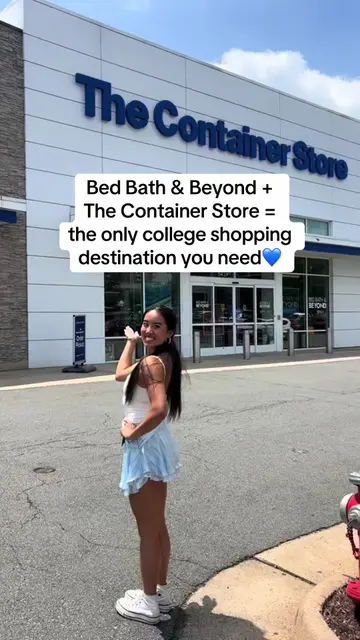 Bed Bath & Beyond is BACK and I'm stocking up for senior year 🎓✨ @Bed Bath & Be