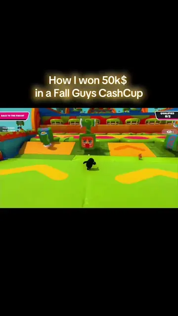 bro clutched the fall guys crown at the LAST second @speedrunfallguy #gaming #ga