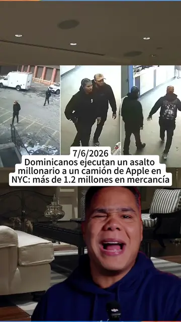 Dominicanos ejecutan un asalto millonario a un camión de Apple en NYC: más de 1.