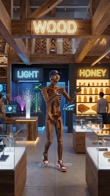 Was wäre wenn dein Körper aus Holz, Licht, Honig bestehen würde? #wissen #LearnO