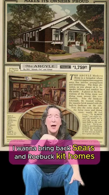 There ARE Sears Kit Homes You Can Build Yourself. 