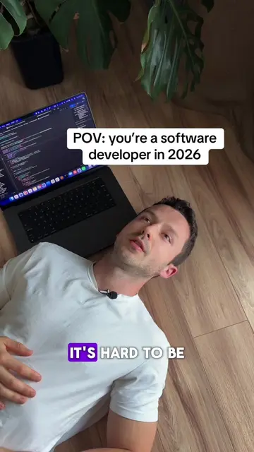 Being a developer in 2026 ☝️ what do you think? I am trying here to show the har