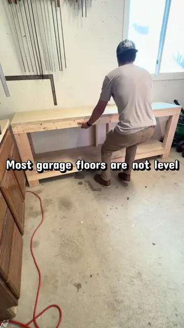 Most garage floors aren’t level—and they’re not supposed to be. They’re intentio
