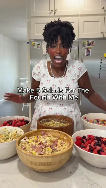 Don’t invite me to your summer cookout if you don’t have side salads. Cause I LO