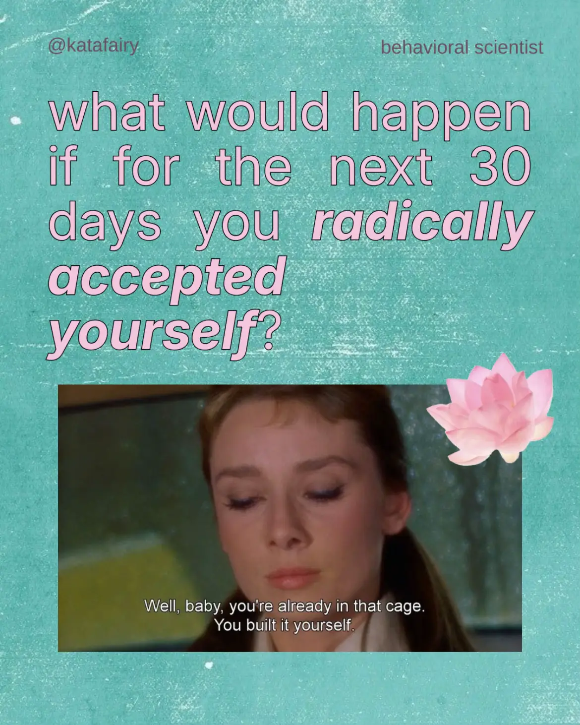 what if you grew out of love instead of shame 🧚 follow along our 30 day challen