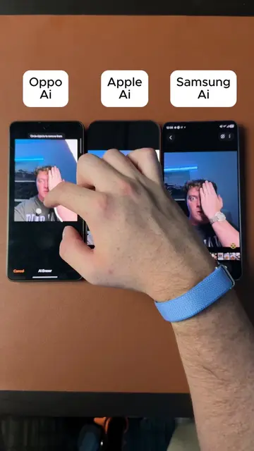 OPPO AI vs Apple AI vs Samsung AI 🤯 Wait Until the End to See Who Wins! #OPPOAI