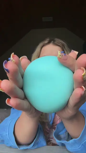 New nails + squishy pt.4🫐🍋 #asmr #squishy #nail #nailinspo 