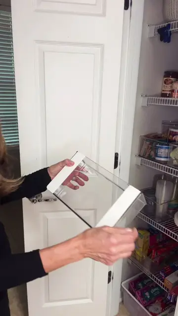 That empty space on your pantry door might be the hardest working storage you're