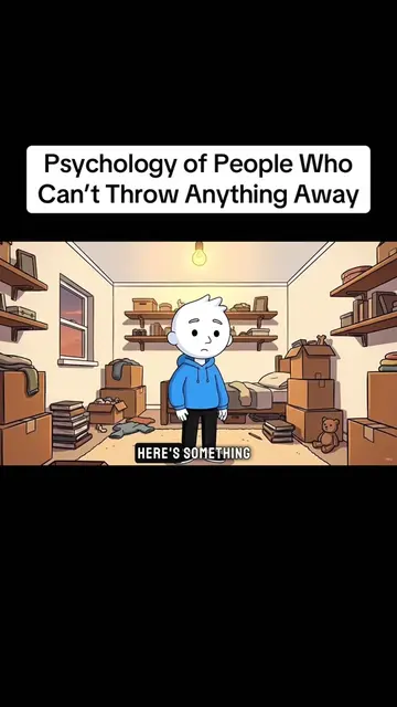 Psychology of People Who Can’t Throw Anything Away #psychology #psychologyfacts 