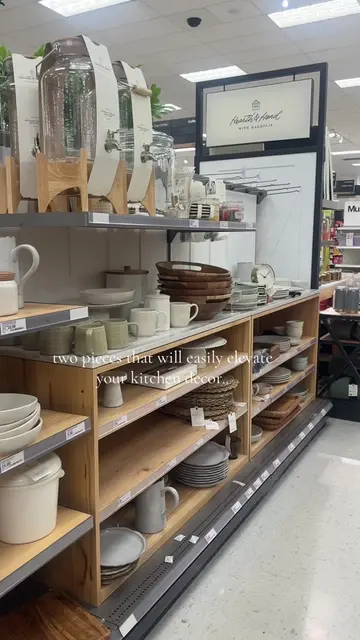 if you want to elevate your kitchen decor you NEED these pieces from target!!!! 