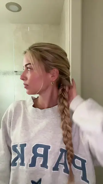 You guys loved the Dutch braid so much I had to do a French! My go to hairstyle 