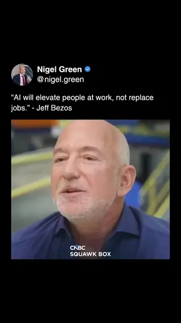 What do you think? Is Jeff Bezos right? 👆🏼 (via IG/cnbctv) #AI #ArtificialInte