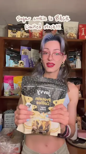 HURRY hurry! This flavor WILL sell out! #fyp #sugarcookie #javvycoffee #backinst