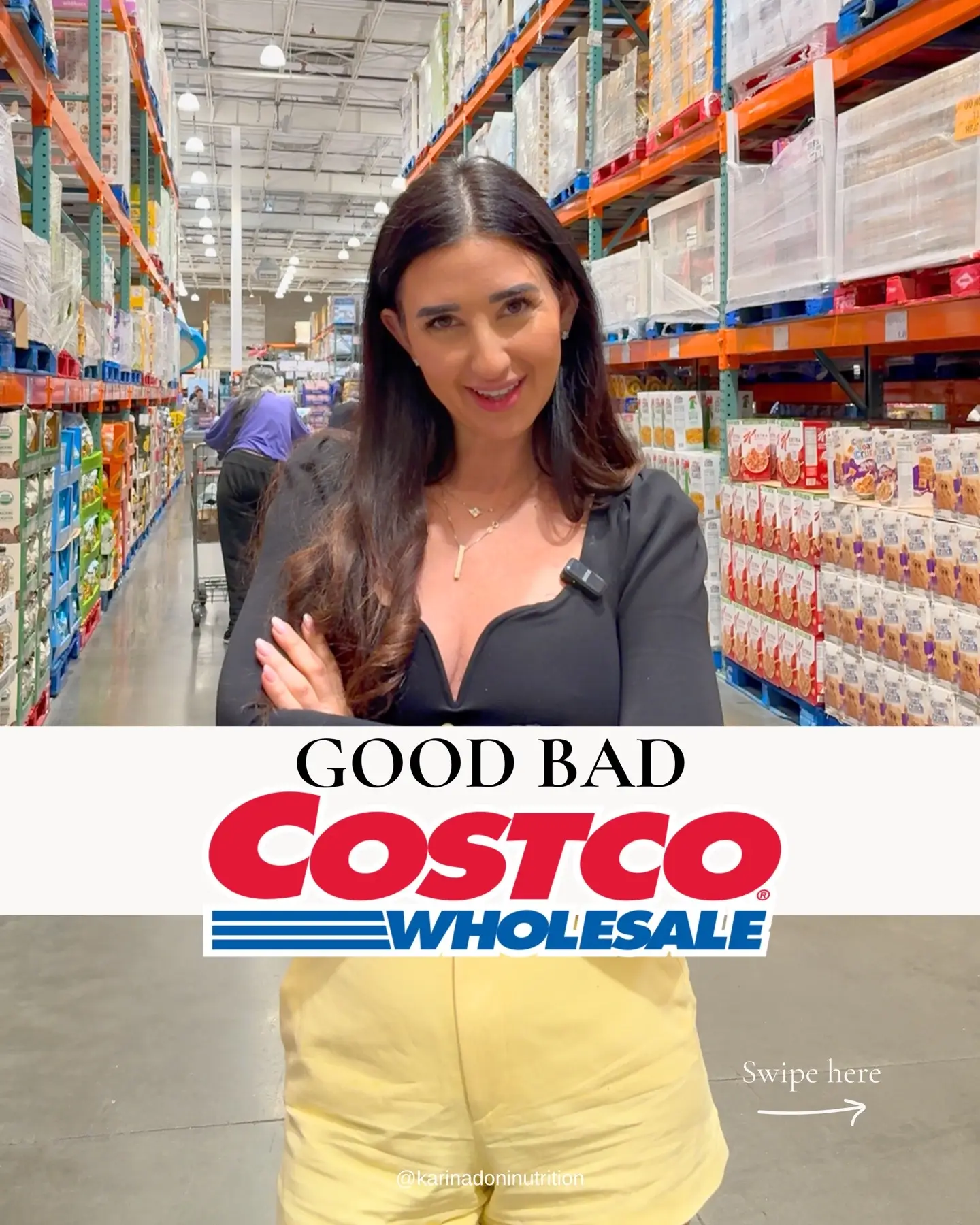 This is good this is bad @costco edition! 🛒🧖‍♀️🍪🧺 Cleaner ingredients, fewer