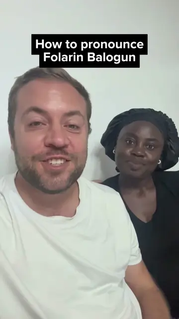How to pronounce Folarin Balogun Balogun is a Nigerian name particularly a Yorub
