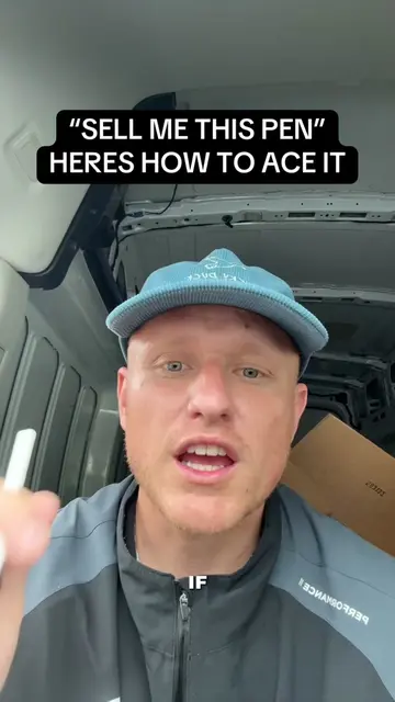 SELL ME THIS PEN. How to ACE The test #SmallBusiness #sidehustles #businessideas