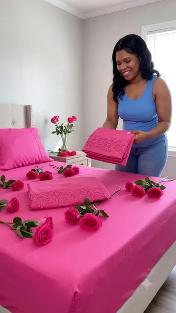 6pcs Solid Color Bedsheets - #summerwins #summerwins 