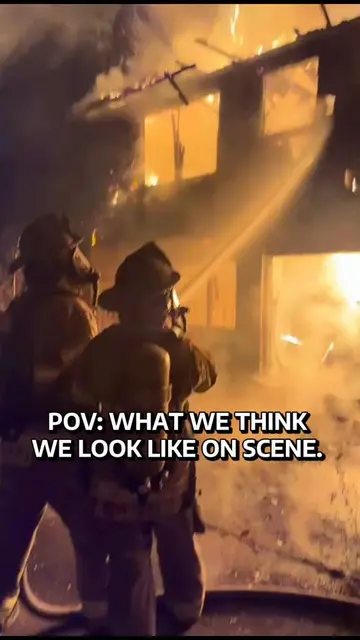 What we think we look like…. #firefighter #reality #funny #funnyvideo #humor 