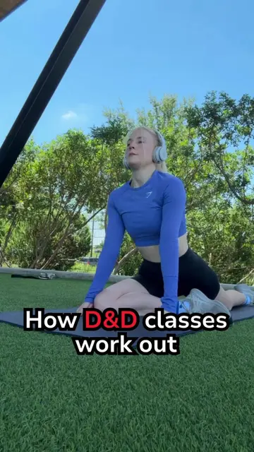 What’s your D&D workout class? #dungeonsanddragons #dndtiktok #dnd #dndmeme #fit