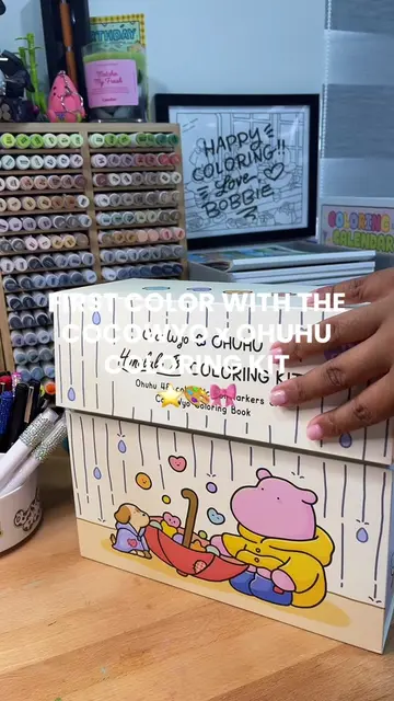 ⭐️🎨🎀 oh, it’s TOO good! 🤭 colored the name plate page of the @cocowyocoloring